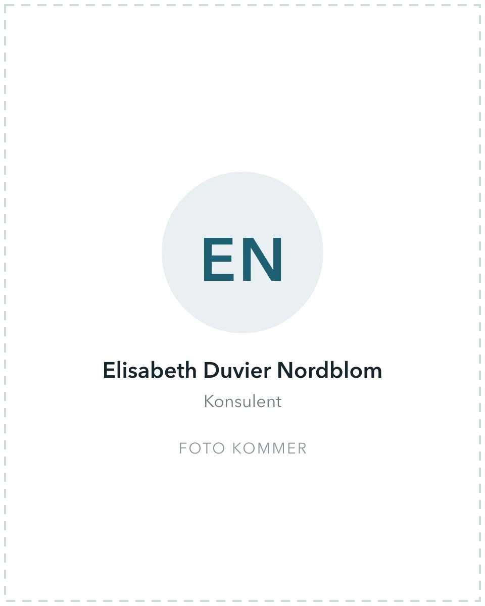 Konsulent — spesialsykepleier Elisabeth Duvier Nordblom ved Tannhuset Lillehammer